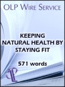 Keeping Natural Health through Staying Fit 