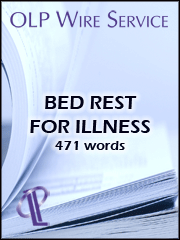 Bed Rest for Illness