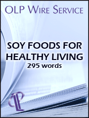 Soy Foods for Healthy Living