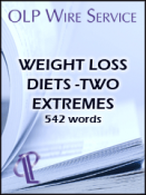 Weight Loss Diets-Two Extremes