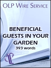 Beneficial Guests in Your Garden 