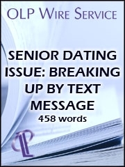 Senior Dating Issue: Breaking Up by Text
