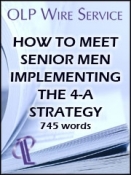 How to Meet Senior Men: Implementing the 4-A strategy 