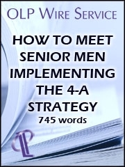 How to Meet Senior Men: Implementing the 4-A strategy 