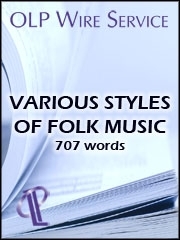 Various Styles of Folk Music